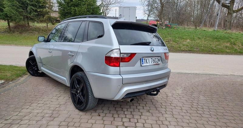 BMW X3 cena 37900 przebieg: 206000, rok produkcji 2009 z Piwniczna-Zdrój małe 326